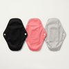 Lot de 3 serviettes hygiéniques lavables charbon de bambou Faham – Réunion